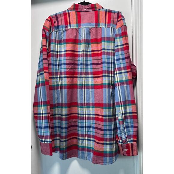 ✨St. John’s Bay Men’s XXL Plaid Button Down Shirt Multicolor Classic Fit - Picture 2 of 9
